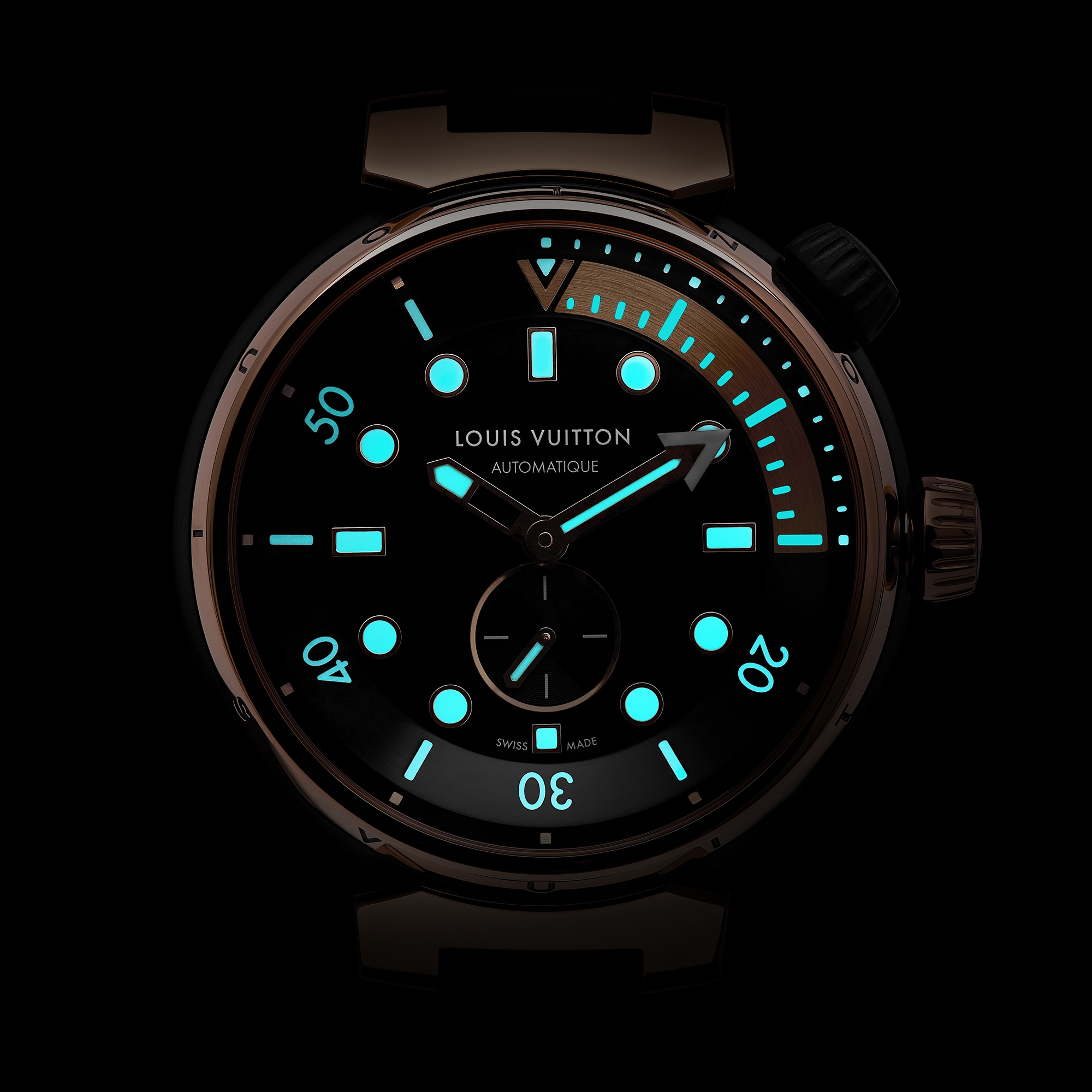 タンブール オトマティック ストリート ダイバー ブラックブレイズ